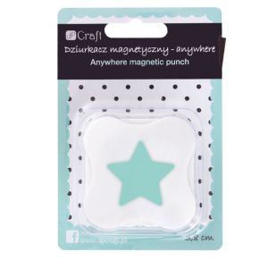 Dziurkacz magnetyczny dpCraft Anywhere 3,8cm Gwiazda