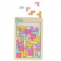 Klocki Drewniane Tetris 18x27 cm - 4