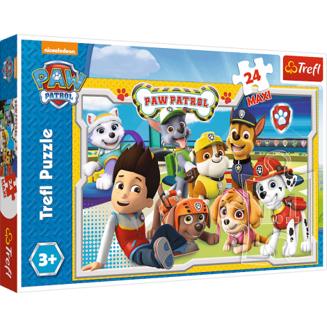 Puzzle Trefl Maxi 24el Psi Patrol: Wesoła Drużyna