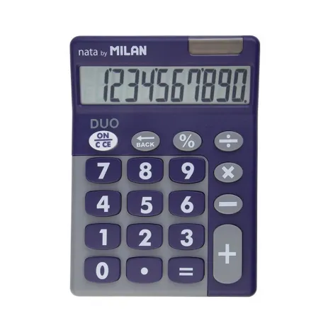 Kalkulator Milan Duo z dużymi klawiszami, Mix kolorów - 4