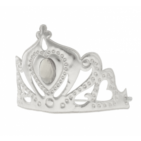 Tiara "Śnieżna Królowa", srebrna
