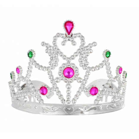 Diadem księżniczki, kolorowe kamyki