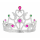 Diadem księżniczki, kolorowe kamyki