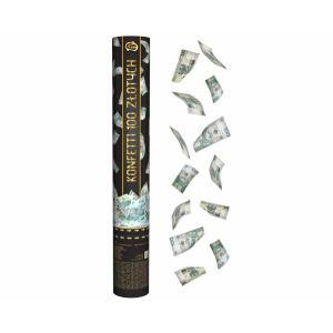 Konfetti pneumatyczne Godan 100 Złotych, 40cm