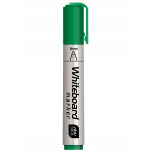 Pisak suchościeralny do białych tablic Interdruk 2.0mm, Zielony