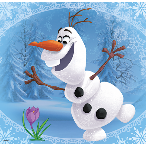 Puzzle Trefl 3w1 Frozen: Bohaterowie Krainy Lodu - 3