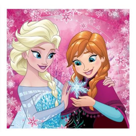 Puzzle Trefl 3w1 Frozen: Bohaterowie Krainy Lodu - 2