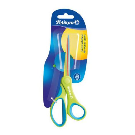 Nożyczki Pelikan Fancy ergonomiczne 7cm, Zielone