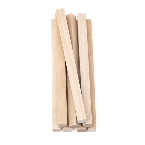 Patyczki kwadratowe dpCraft naturalne kwadratowe 15cm, 8szt
