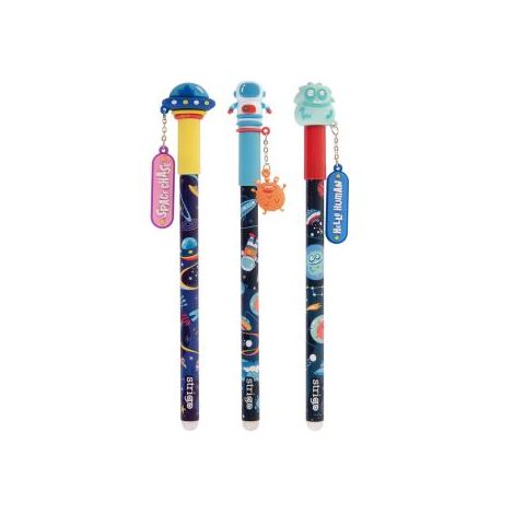 Długopis wymazywalny Space Strigo Niebieski 0,5mm