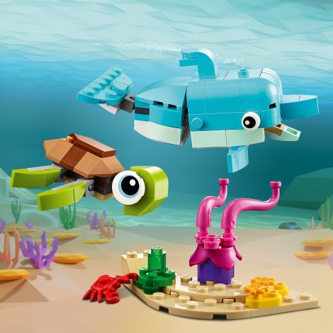 LEGO Creator 31128 3w1 Delfin i żółw - 2