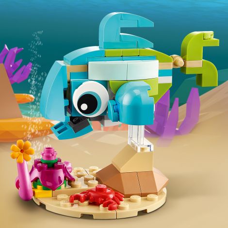 LEGO Creator 31128 3w1 Delfin i żółw - 4