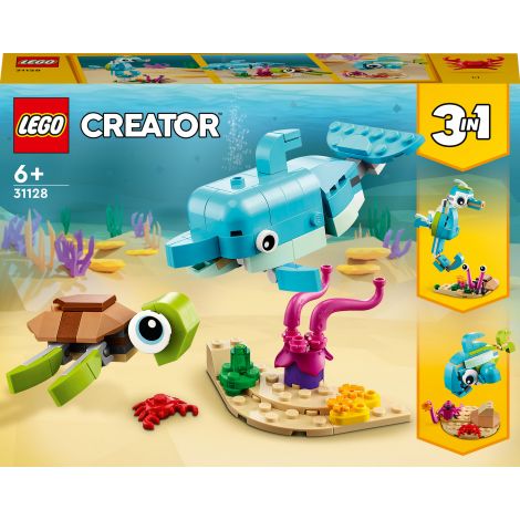 LEGO Creator 31128 3w1 Delfin i żółw