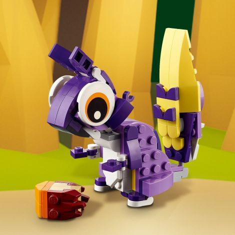 LEGO Creator 31125 3w1 Fantastyczne leśne stworzenia - 4