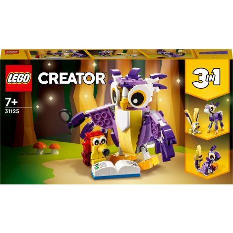 LEGO Creator 31125 3w1 Fantastyczne leśne stworzenia