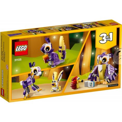 LEGO Creator 31125 3w1 Fantastyczne leśne stworzenia - 5