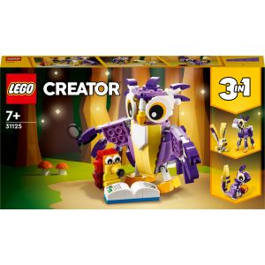LEGO Creator 31125 3w1 Fantastyczne leśne stworzenia