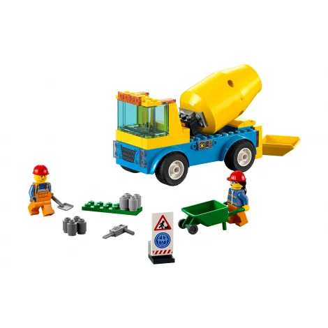 LEGO City 60325 Ciężarówka z betoniarką - 2