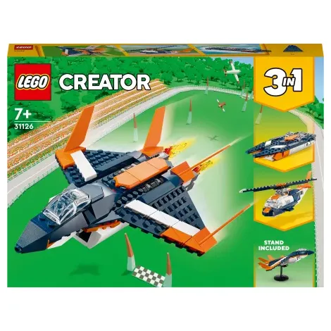 LEGO Creator 31126 3w1 Odrzutowiec naddźwiękowy