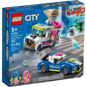 LEGO City 60314 Policyjny pościg za furgonetką z lodami