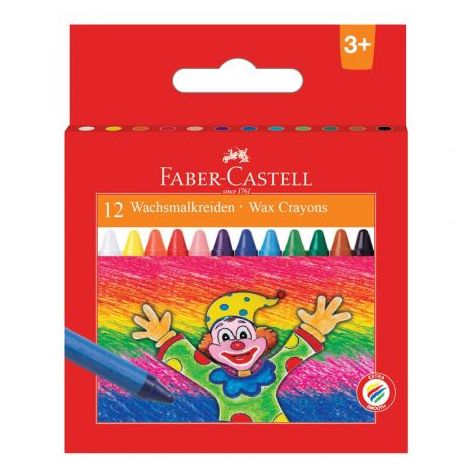 Kredki woskowe Faber-Castell 12 kolorów