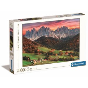 Puzzle Clementoni 2000el Val di Funes