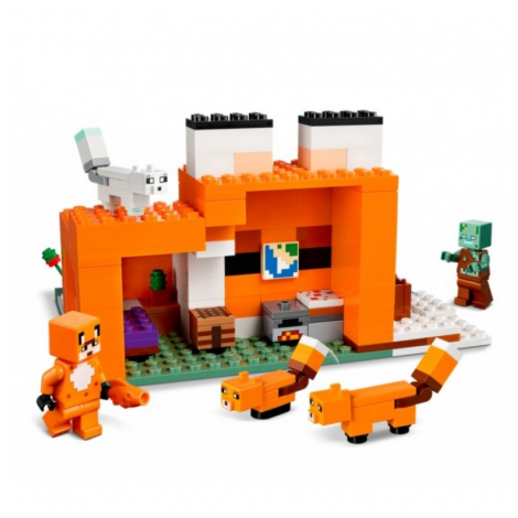 LEGO Minecraft 21178 Siedlisko lisów - 2