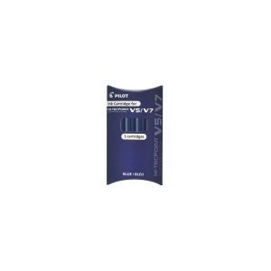 Naboje do cienkopisu Pilot V5 Cartridge System 3 szt. niebieski