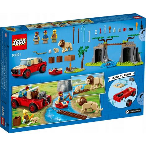 LEGO City 60301 Terenówka ratowników dzikich zwierząt - 3