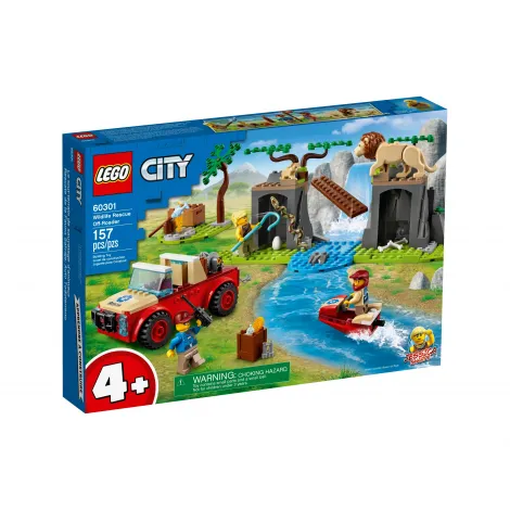LEGO City 60301 Terenówka ratowników dzikich zwierząt