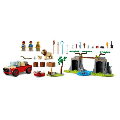 LEGO City 60301 Terenówka ratowników dzikich zwierząt - 2