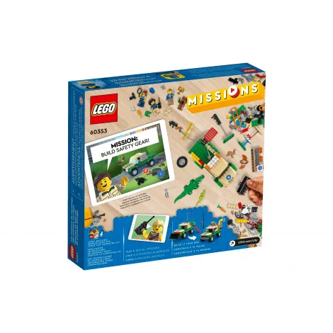 LEGO City 60353 Misje ratowania dzikich zwierząt - 3