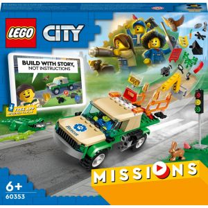 LEGO City 60353 Misje ratowania dzikich zwierząt
