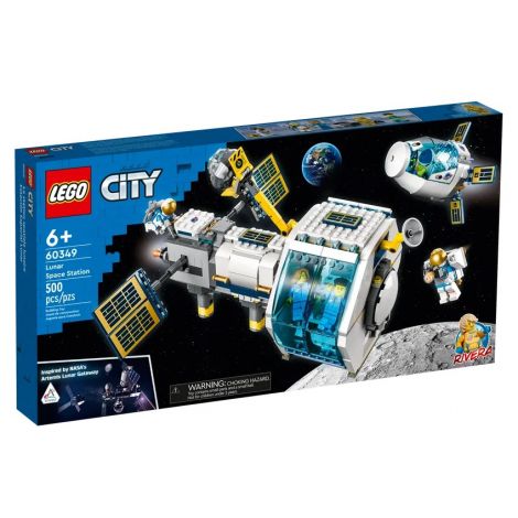 LEGO City 60349 Stacja kosmiczna na Księżycu