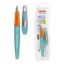 Pióro wieczne Herlitz My Pen dla leworęcznych, Miętowo-pomarańczowe - 3