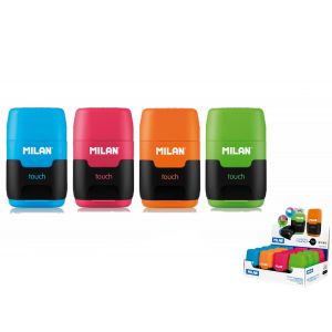 Temperówko-gumka Milan Compact Touch Duo