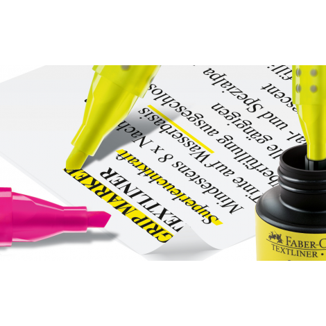 Tusz do napełniania zakreślacza Faber-Castell, Zielony 30ml - 3