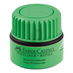 Tusz do napełniania zakreślacza Faber-Castell, Zielony 30ml