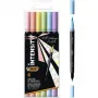 Pisaki dwustronne Bic Intensity Dual Tip Pastel, 6 kolorów - 3