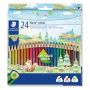 Kredki ołówkowe Staedtler Noris Colour Wopex trójkątne, 24 kolory - 2