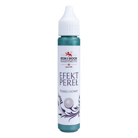 Perły w płynie Koh-i-Noor 30ml, Turkusowe