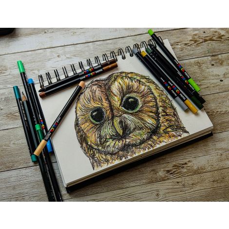 Kredki ołówkowe Posca Pastel, 36 kolorów - 3