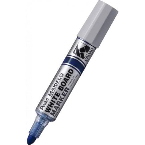Marker suchościeralny do białych tablic Pentel MaxiFlo 3,0 - 3,3 mm Niebieski
