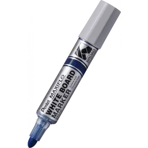 Marker suchościeralny do białych tablic Pentel MaxiFlo 3,0 - 3,3 mm Niebieski