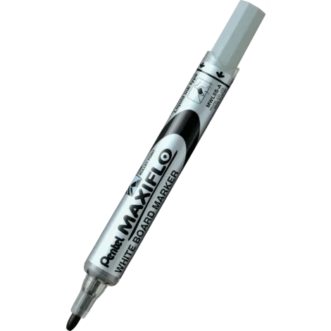 Marker suchościeralny do białych tablic Pentel MaxiFlo 1,1- 2,2 mm Czarny
