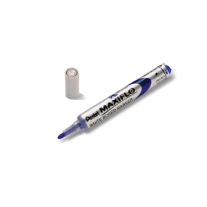 Marker suchościeralny do białych tablic Pentel MaxiFlo 1,1- 2,2 mm Niebieski