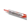 Marker suchościeralny do białych tablic Pentel MaxiFlo 1,1- 2,2 mm Czerwony - 3