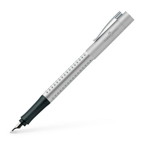 Pióro Wieczne Faber-Castell Grip 2011, Srebrne M