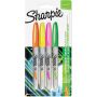 Markery permanentne Sharpie Fine, 4 kolory Neon - 2