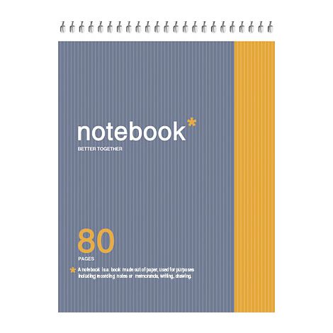Kołonotatnik PaperHome A6/80/60g kratka, #1 - 7